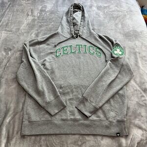Boston Celtics Hoodie Mens‎ Large NBA Basketball Pullover Sweatshirt 47 Brand